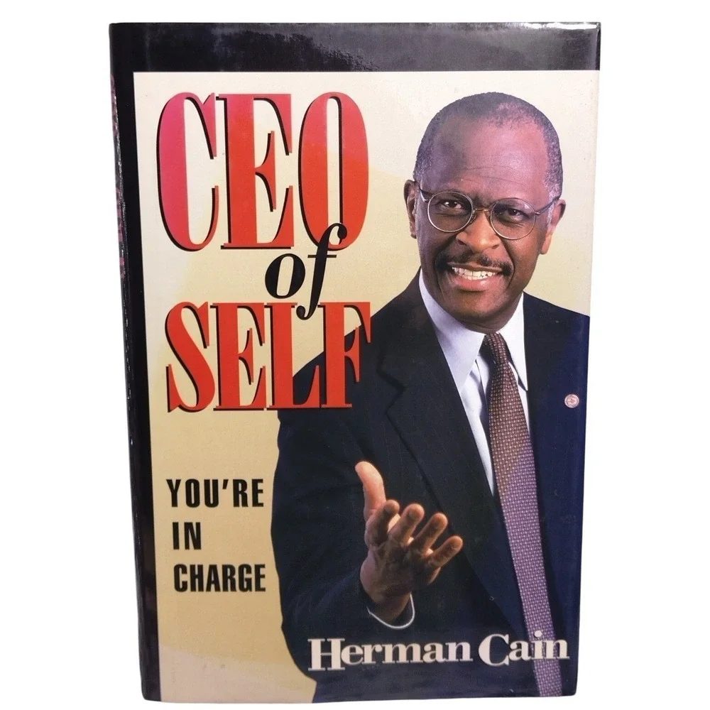 CEO of Self‎ You're In Charge Herman Cain Signed Hardcover Book